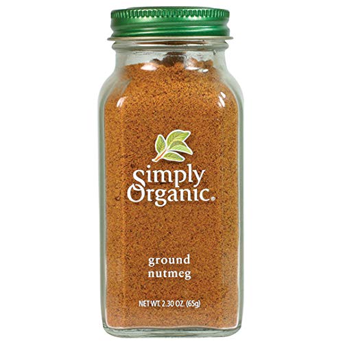 Simply Organic Ground Nutmeg, Certified Organic | 2.3 oz | Myristica fragrans Houtt.