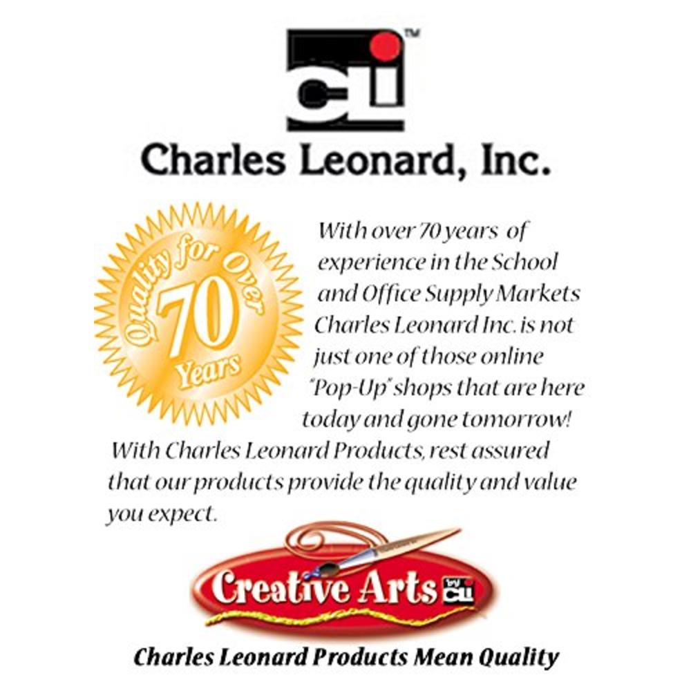 Charles Leonard Loose Leaf Rings, 1" Diameter, Metallic Assorted Colors, (85000), 50 per pack