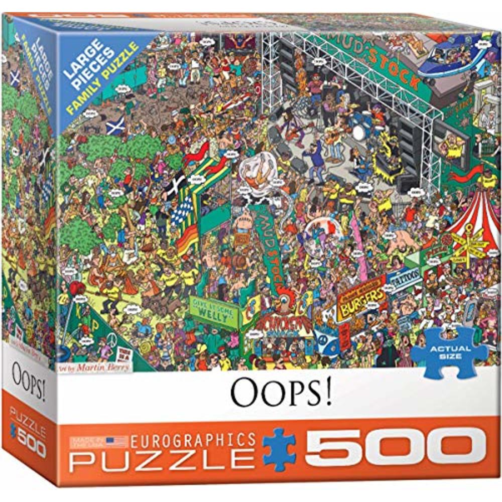 EuroPuzzles EuroGraphics Oops! by Martin Berry 500- Piece Puzzle