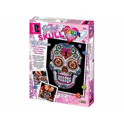 Sequin Art Sugar Skull Sparkling Arts and Crafts Picture Kit; Creative Crafts for Adults and Kids