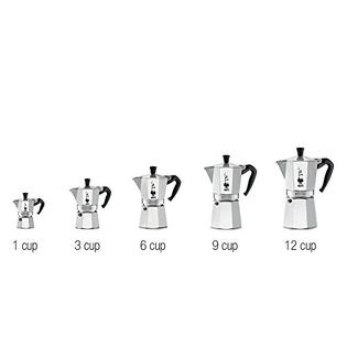 Bialetti 6800 Moka Express 6-Cup Stovetop Espresso Maker w/Replacement  Gasket and Filter for 6