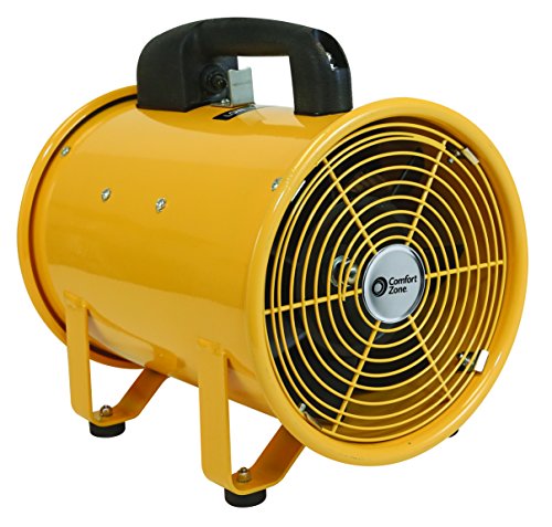Comfort Zone 8 Inch High Velocity Utility Blower Fan (CZBU80)