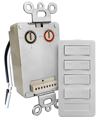 X10 PRO XPT4-W-NS PRO 4-Button Keypad Plus Transmitter Base Kit