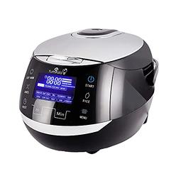 YumAsia Yum Asia Sakura Rice cooker with ceramic Bowl and Advanced Fuzzy Logic (8 cup, 15 Litre) 6 Rice cook Functions, 6 Multicook Func