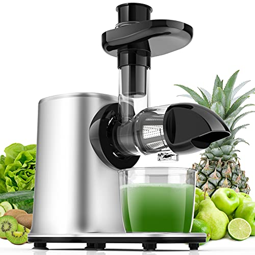 Vpcok Direct 1 Extractor de Jugos, celery Juicer Machines Vegetable and  Fruit, cold Press Juicer for celeryVegetableWheat, Masticating juicers