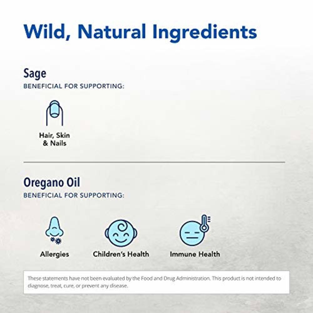 North American Herb & Spice SinuOrega - 2 fl. oz. - All-Natural Nasal Spray - Oregano Oil & Sage to Support Healthy Sinus Respon