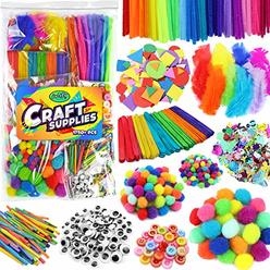carl & Kay Supply co Arts & Crafts Supplies For Kids Crafts - Kids Craft Supplies & Materials - Kids Art Supplies For Kids - Arts And Crafts Kit For 