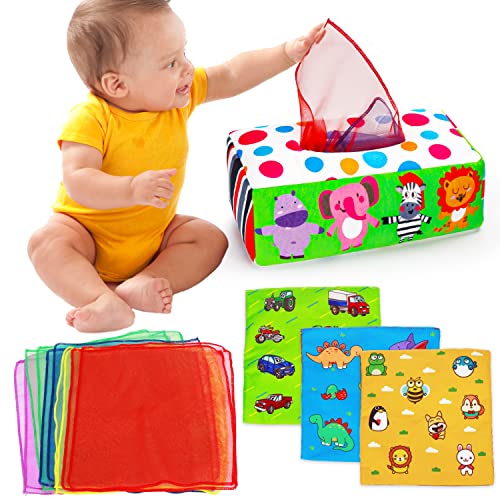 Baby Tissue Box Toy Montessori Toys