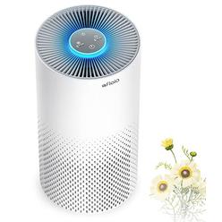 Afloia Air Purifier for Home Smokers 99.99% Effective, 22db |True H13 HEPA Medical Grade Filter Air Cleaner Removing Allergies, Odor Du