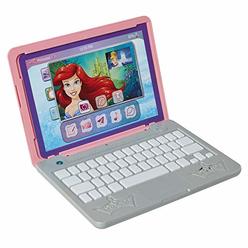 Disney Princess Girls Play Laptop Computer Style Collection Click & Go Play Laptop for Girls with Sounds & Light Up On Button Fe
