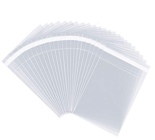 Pack It Chic - 6? X 9? (1000 Pack) Clear Resealable Polypropylene Bags - Fits 6X9 Prints, Photos, A7 A8 A9 Cards & Envelopes - S