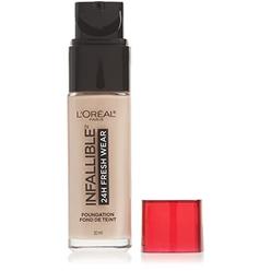 L'Oreal LOreal Paris Makeup Infallible Up to 24 Hour Fresh Wear Foundation, True Beige, 1 fl Ounce