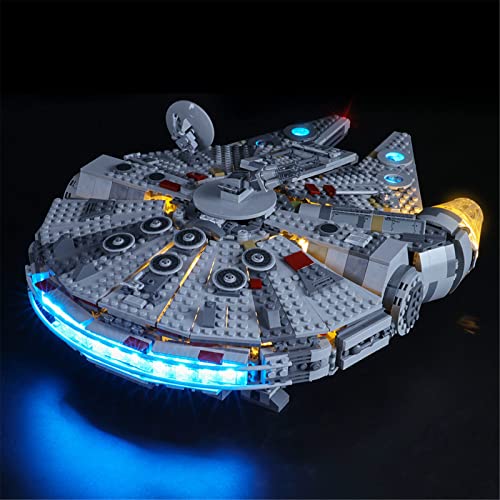 LIgHTAILINg Light Set for ( Millennium Falcon) Building Blocks Model - Led Light kit compatible with Lego 75257(NOT Included The