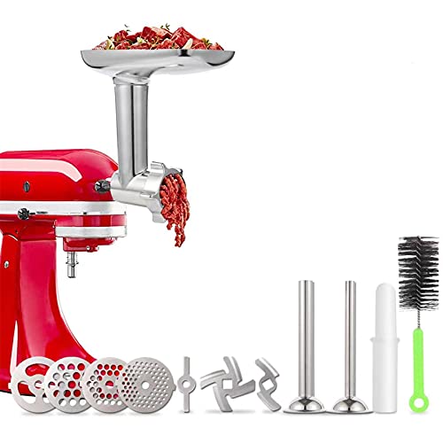 Kitchood Meat grinder Attachment for KitchenAid Stand Mixers