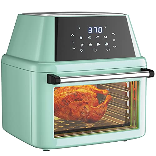 Mat Expert Ererboom 8 In 1 Automatic Air Toaster Oven, 1800W 19 Qt Countertop Oven Toast Cooker W/1-60 Min Timer, 90-400