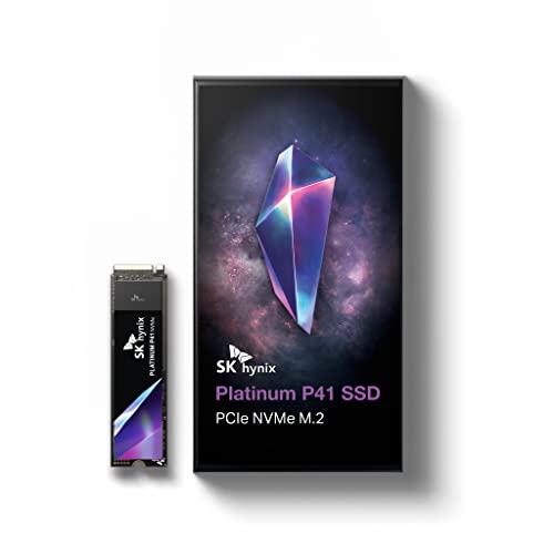 SK hynix Platinum P41 2TB PCIe NVMe Gen4 M.2 2280 Internal SSD l Up to 7,000MB/S l Compact M.2 SSD Form Factor SK hynix SSD - In