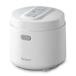 Tenavo Smart Mini Rice Cooker 3 Cups Uncooked,1.6L Rice Cooker Small, Portable Rice Cooker Small for 2-4 People, Travel Rice Coo
