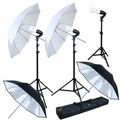LINCO Lincostore Photography Photo Portrait Studio Lighting 600W Umbrella Continuous Lighting Kit for Video Shooting AM126