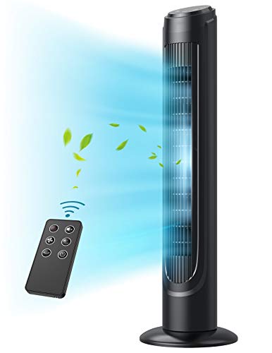 Dreo cruiser Pro Tower Fan 90A Oscillating Fans with Remote, Quiet  cooling,12 Modes, 12H Timer, Space-Saving, LED Display with T