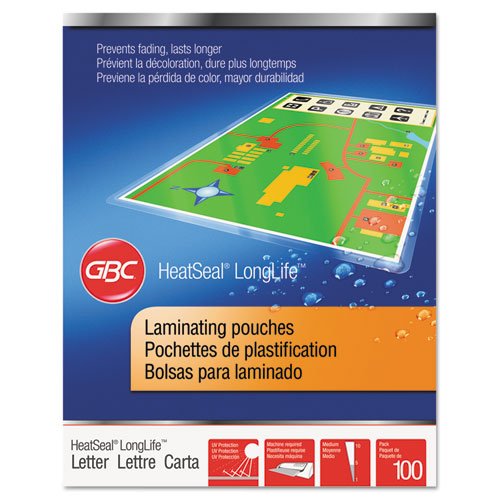 ACCO Thermal Laminating Speed Pouches 100/Pkg-5mil Clear