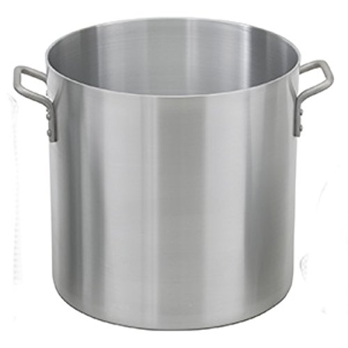 Royal Industries Heavy Weight Stock Pot, 40 qt, 146 x 144 HT, Aluminum, commercial grade - NSF certified