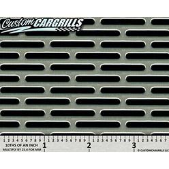 customcargrills llc CCG 16"x48" Perforated SS Grill Mesh Sheet - Silver
