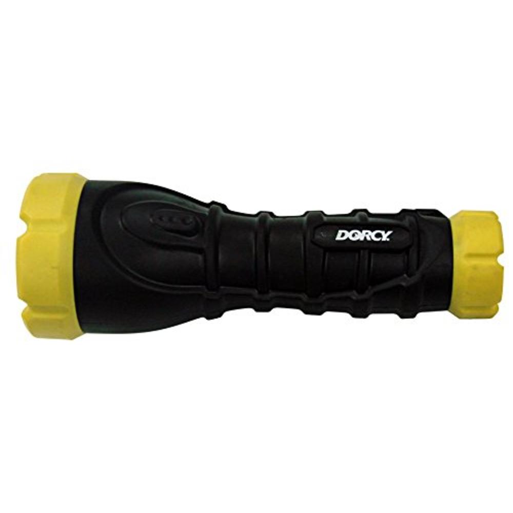 Dorcy 41-2968 170-Lumen Rubber Flashlight, Assorted Colors (3-Pack)