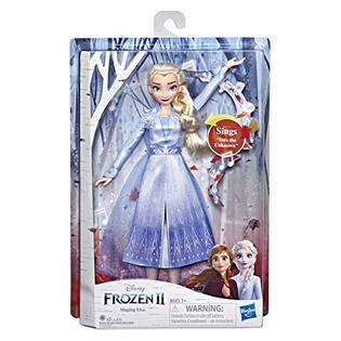 Disney Frozen Singing Elsa Fashion Doll with Music Wearing Blue
