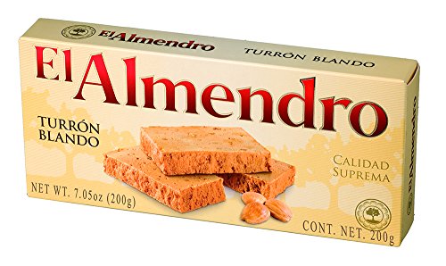 El Almendro Soft Almond Turron 7oz (200 G)