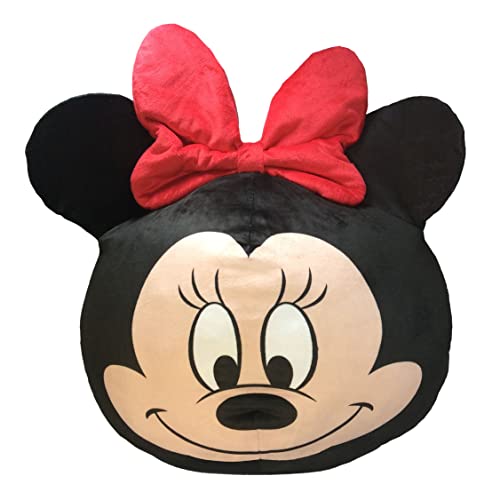 The Northwest Group Disneys Minnie Mouse, "Minnie Clouds" 3D Ultra Stretch Pillow, 11" Round, Multi Color