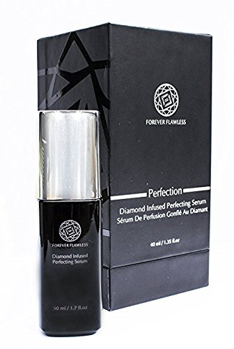 Forever Flawless Diamond Infused Perfection Serum - Infused w Natural Diamond Powder, Active Charcoal and Hydroxy, Targets Wrink