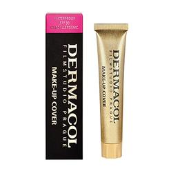 Dermacol DC Full Coverage Foundation | Long Lasting Waterproof Makeup Cover Cream SPF30 | Hypoallergenic & Light Weight Liquid |