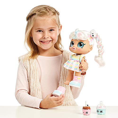 Kindi Kids Snack Time Friends - Pre-School Play Doll, Marsha Mello - for Ages 3+ | Changeable Clothes and Removable Shoes - Fun