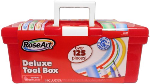 RoseArt MegaBrands Deluxe Art Tool Box