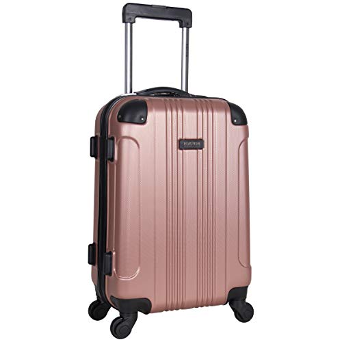 KENNETH cOLE REAcTION Out Of Bounds Luggage collection Lightweight Durable Hardside 4-Wheel Spinner Travel Suitcase Bags, Rose g