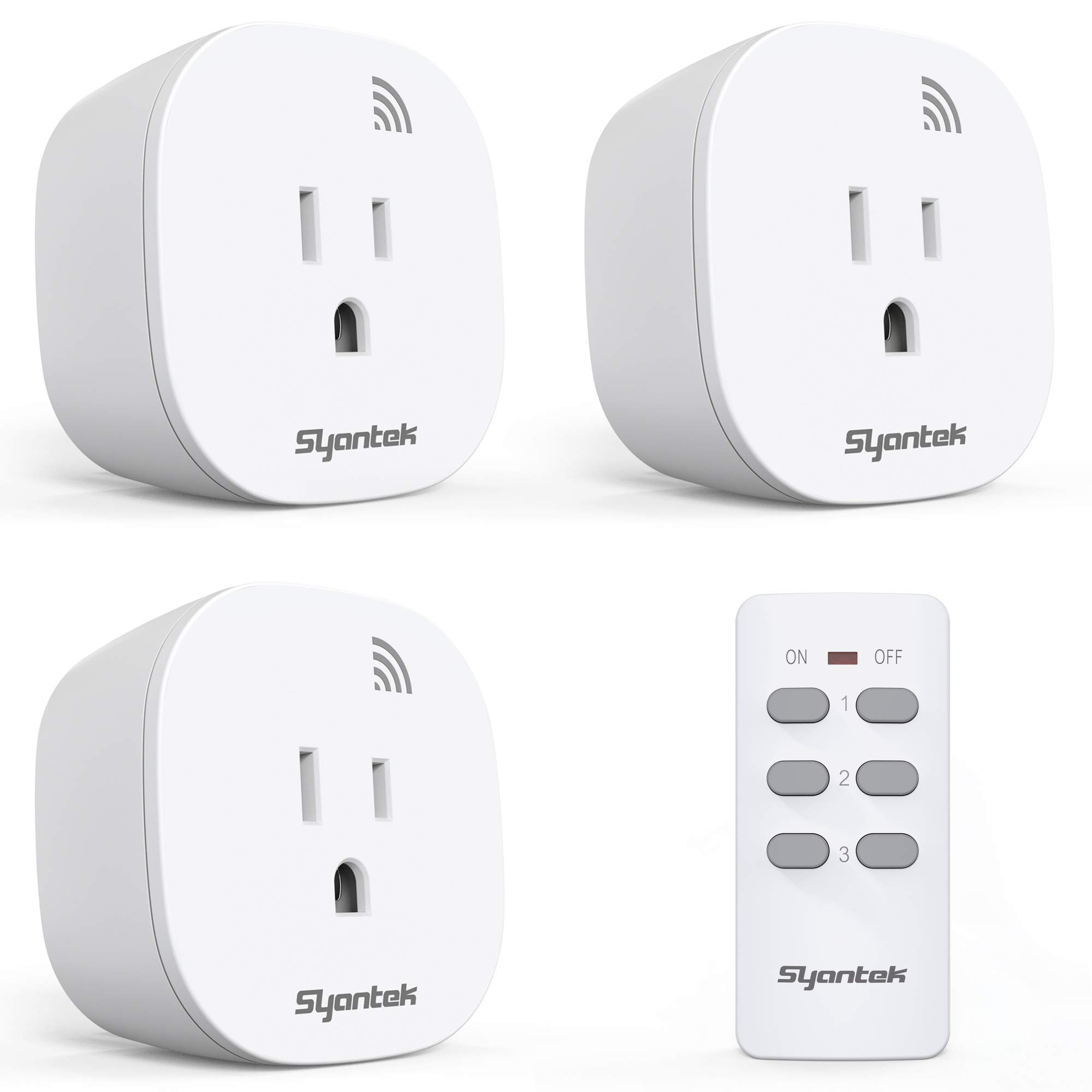 syantek Syantek Remote control Outlet Wireless Light Switch for