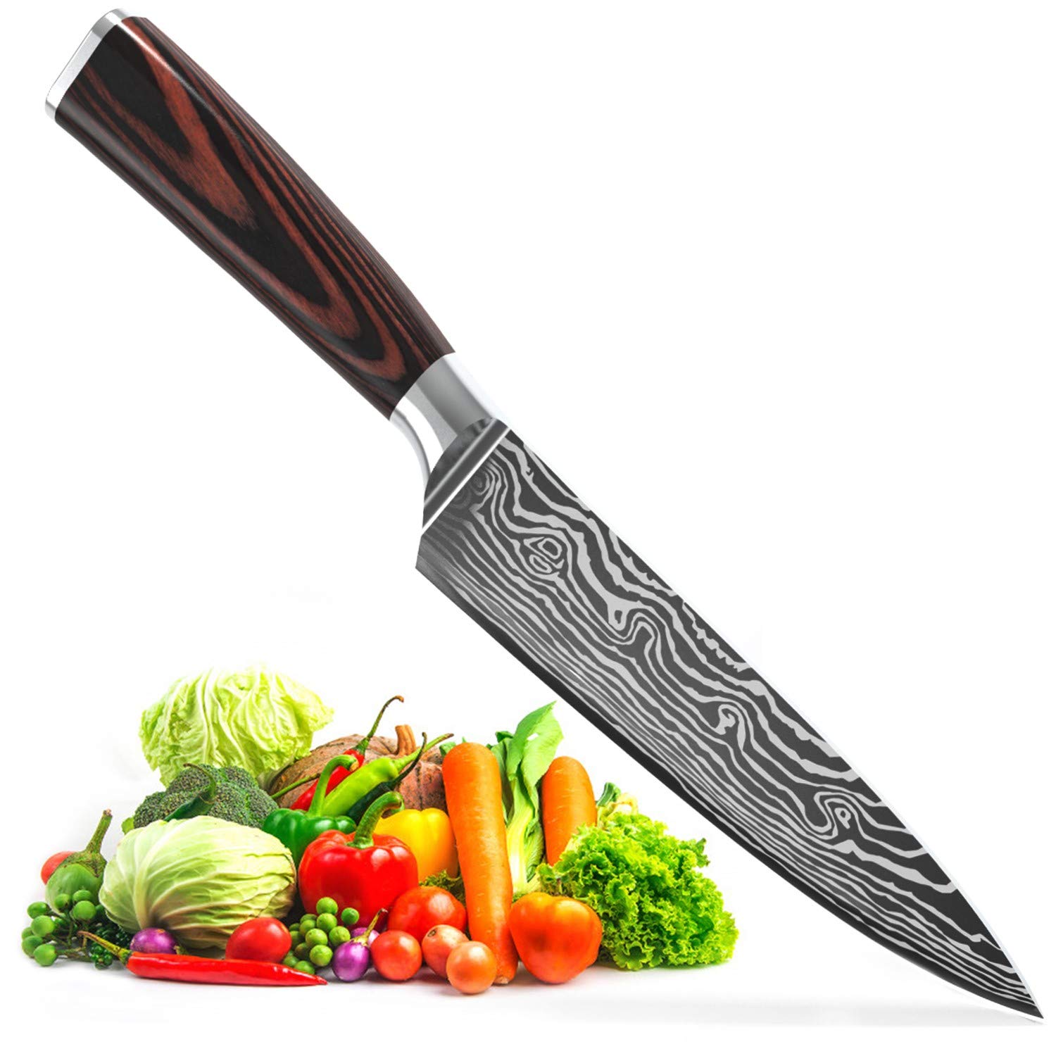 HolaFolks chef Knife, Anti-Rust Oil coating Kitchen cooking Knife Dividing Knife Boning Knife Hand Forged High carbon Steel Butc