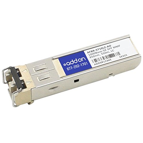 AddOn Computer Add-onputer Peripherals L AFBR-5710LZ-AO Avago SFP Transceiver Provides 1000Base-SX