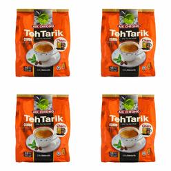 Aik Cheong 4 Pack Aik cheong Teh Tarik Milk Tea Beverage cham (Milk Tea + White coffee) Silky Smooth Imported from Malaysia (4x15 sachets)