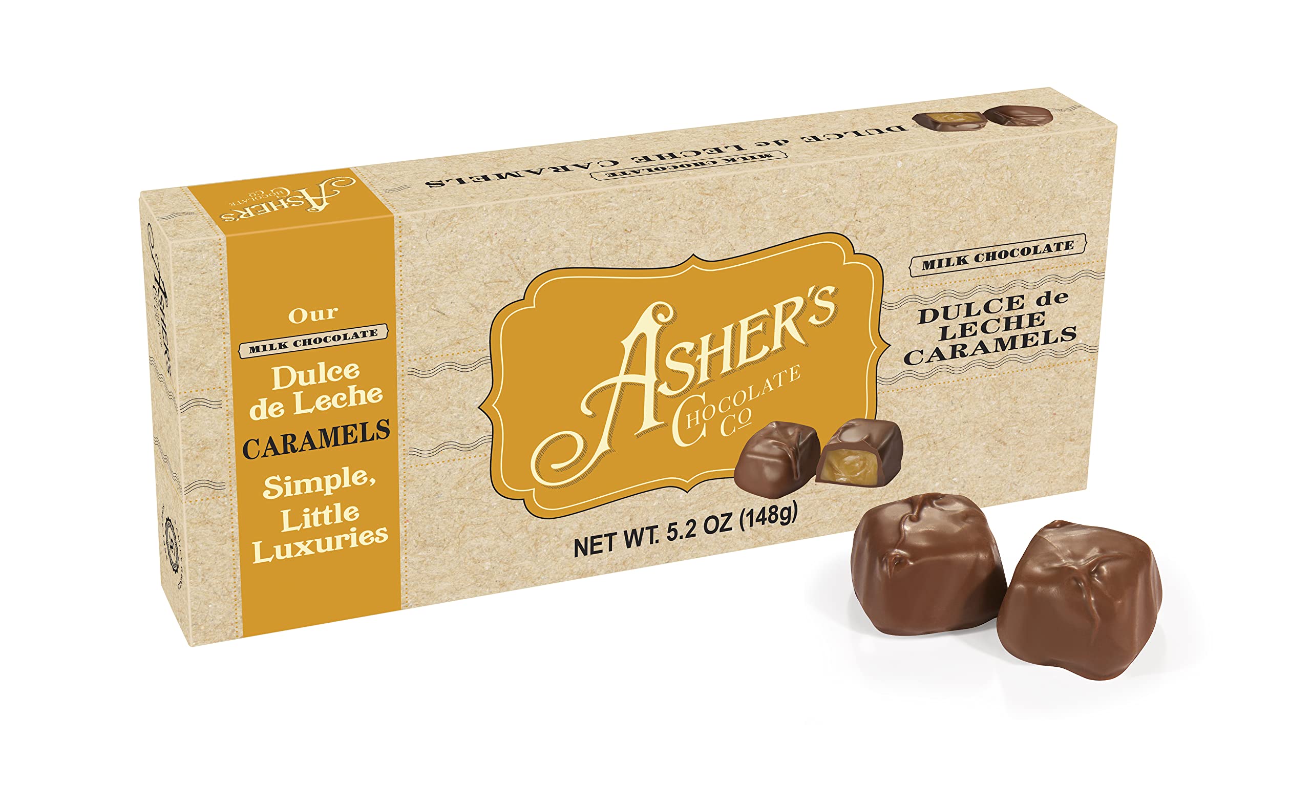 Asher\'s Chocolates Ashers chocolates Milk chocolate covered caramels