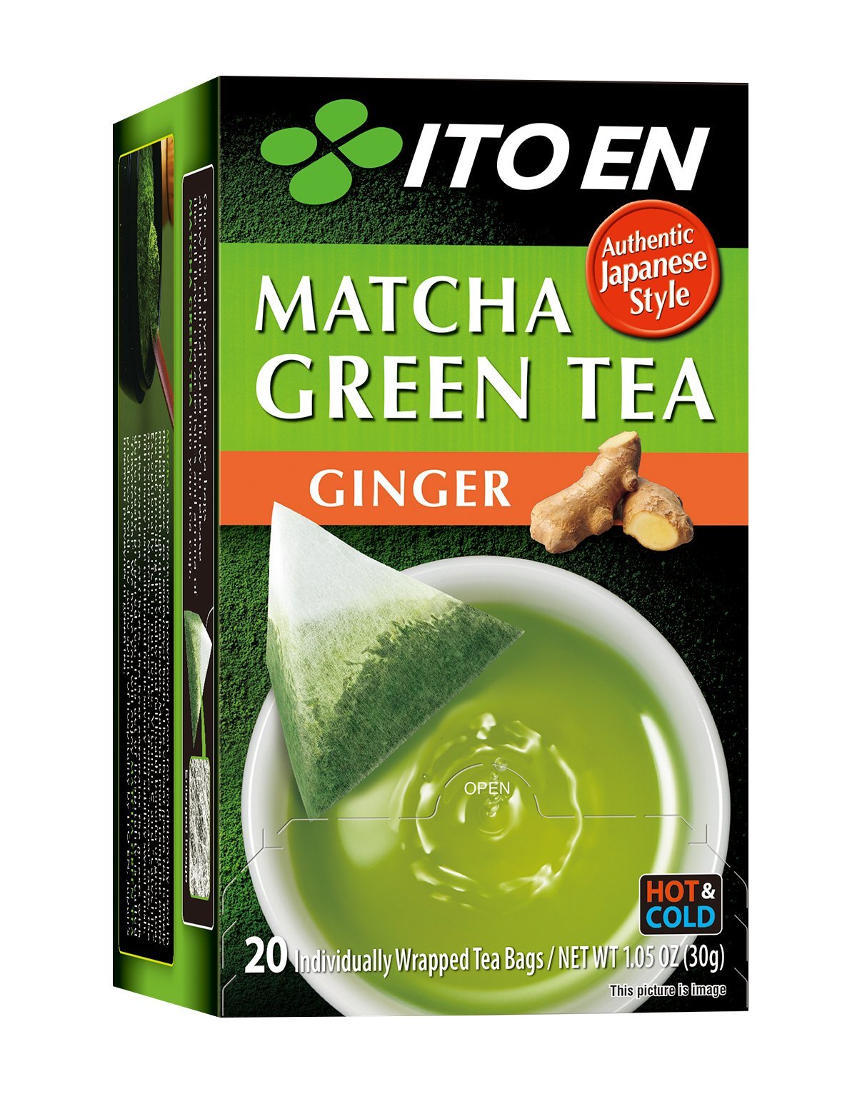 ITO EN Ito En Traditional Matcha green Tea Bags, (Pack of 8), 20 count