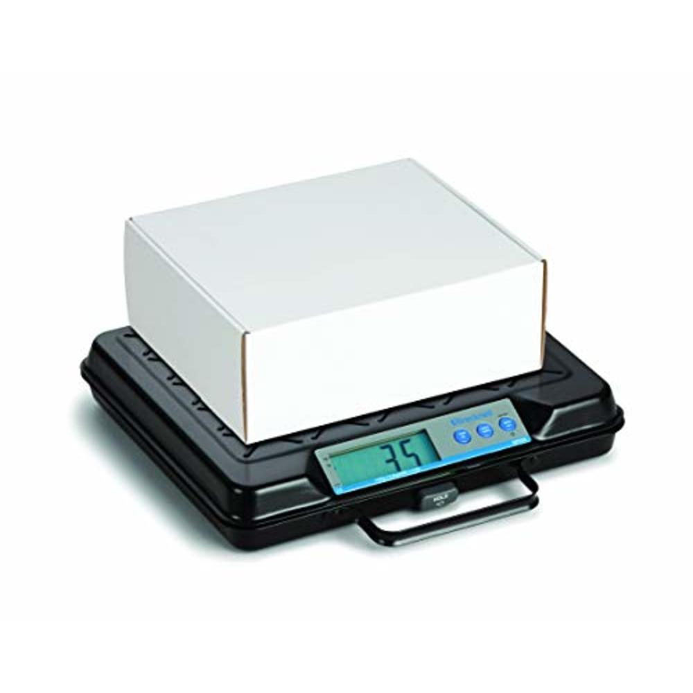 Brecknell Portable Electronic Utility Bench Scale, 100lb Capacity, 12"x10" Platform, Black (GP100)
