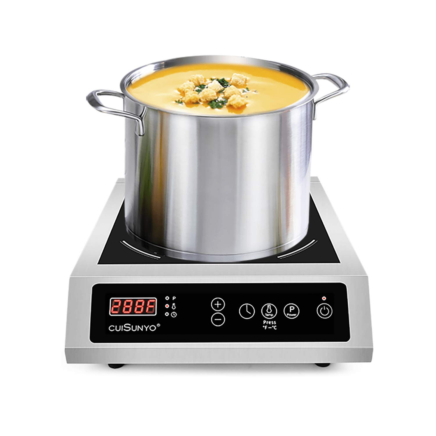 CUISUNYO CSY-350B cUISUNYO 3500W 240v Induction cooktop commercial Electric  Stove Hi-power countertop Induction Burner with Digital Sensor Touch c