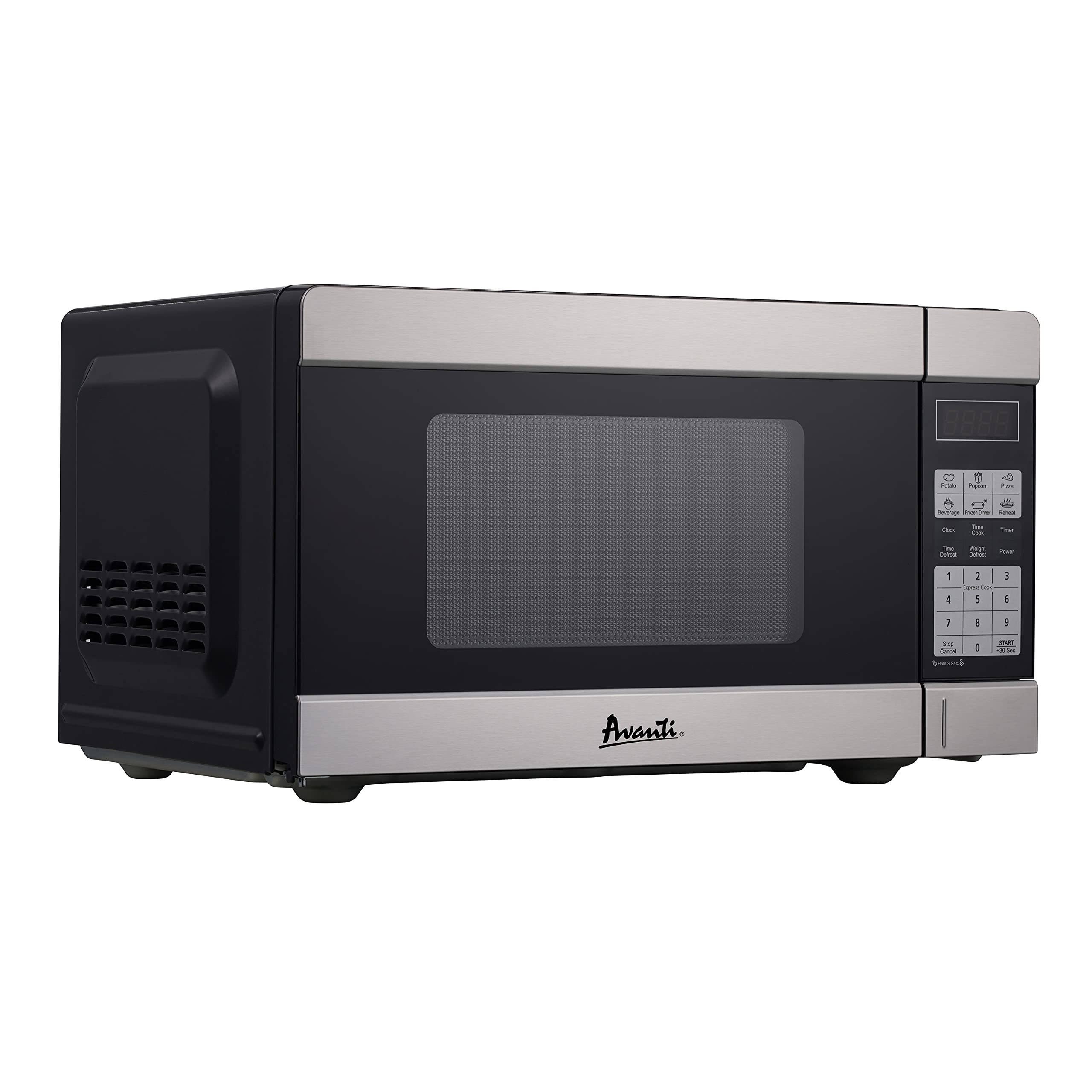 Avanti MT113K3S Microwave Oven 1000-Watts compact with 10 Power Levels and 6 Pre cooking Settings, Speed Defrost, Electronic con