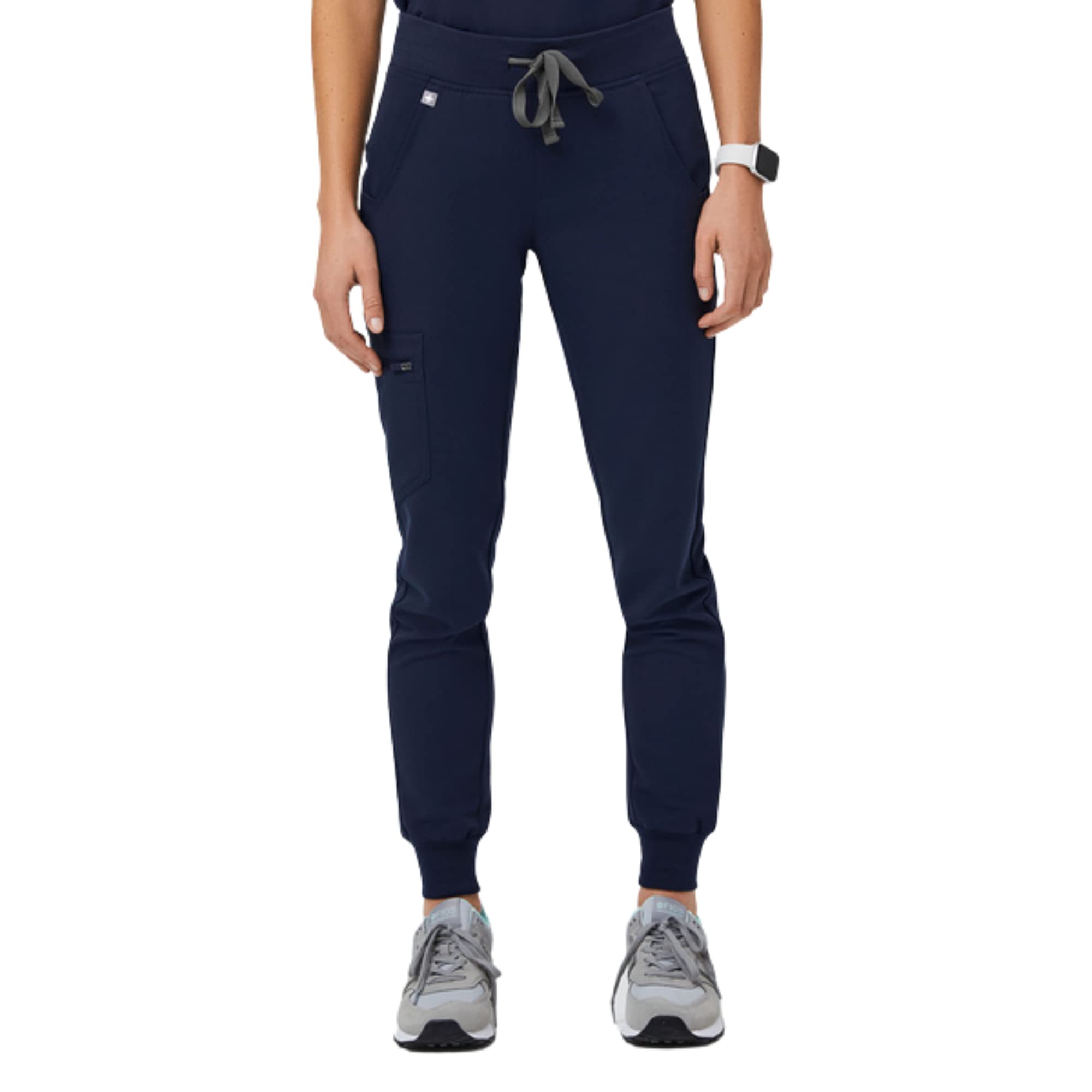 Figs Zamora Jogger Style Scrub Pants For Women - Navy, Xx-Large-Tall