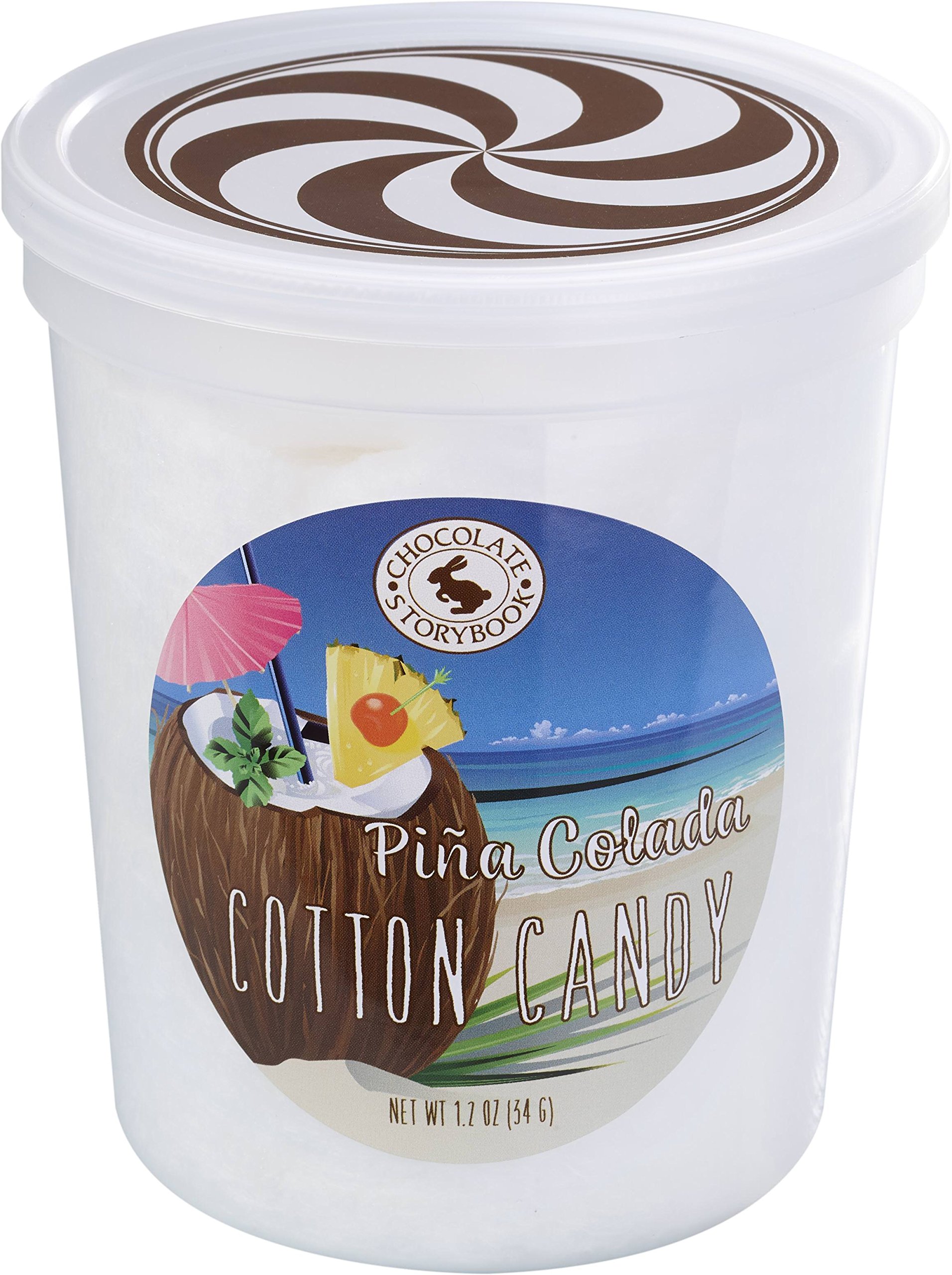 Chocolate Storybook Pina Colada Gourmet Flavored Cotton Candy Unique