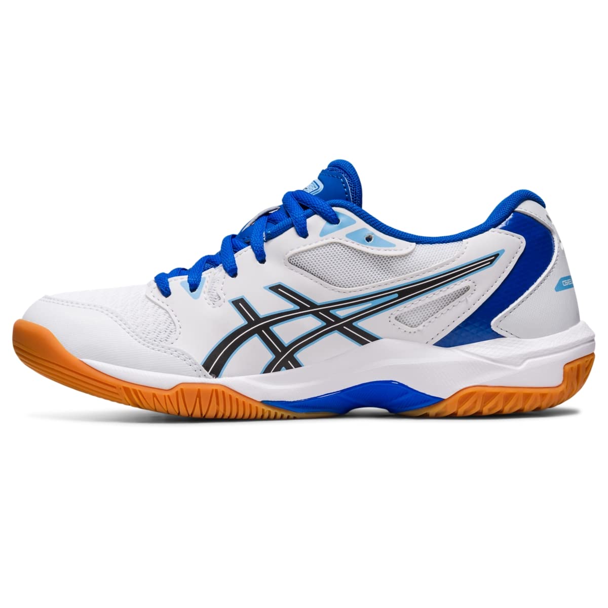 ASICS Women's Gel-Rocket 10 Volleyball Shoes, 10.5, White/Arctic Blue