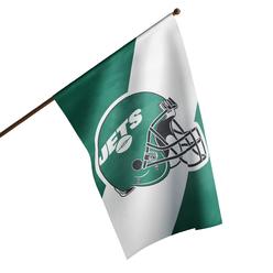 Foco New York Jets Nfl Helmet Vertical Flag