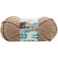 Lion Brand Yarn Hometown Yarn, Bulky Yarn, Yarn for Knitting and Crocheting, 1-Pack, Hoboken Honey