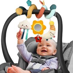 Monstime Car Seat Toys Newborn Toys, Stroller Toys Baby Toys 0-3 Months Infant Toys, Baby Toys For Carseat Stroller Crib, Baby T